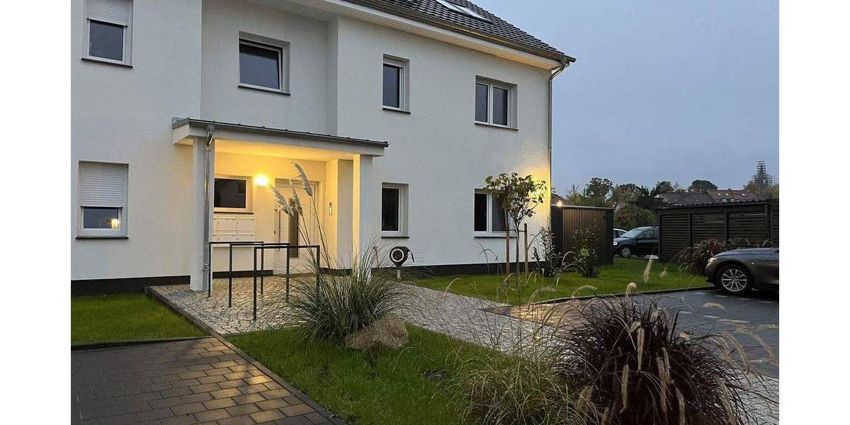 3-Zimmer Erdgeschoss-Wohnung im Effizienzhaus mit eigenem Garten - Neubau 2023 3 zimmer