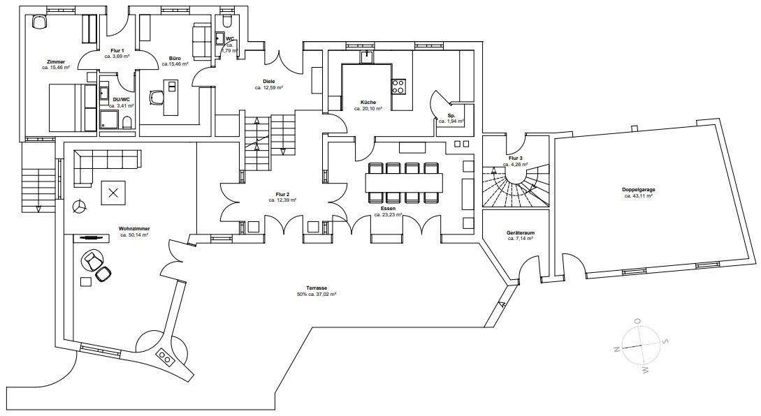 Einfamilienhaus Freising Am Vogelherd - 9 Zimmer, 358 m&sup2;, 2.390.000&euro; | Angebot:25908899
