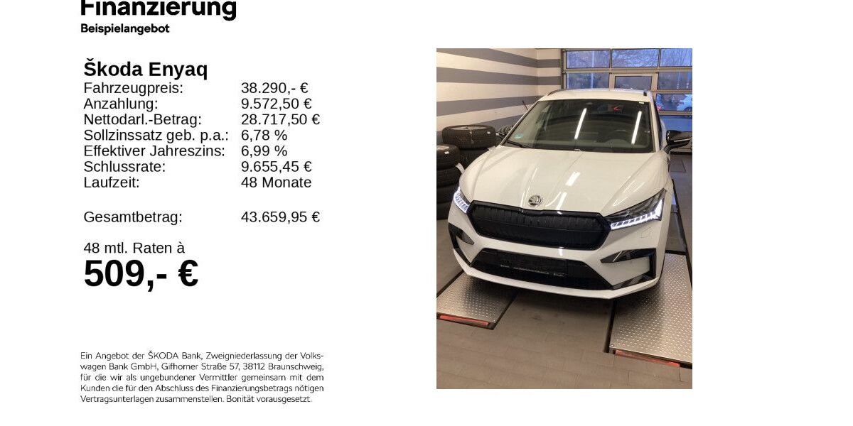 Skoda Enyaq 22.349 km 37.590 &euro; Hildesheim 31137