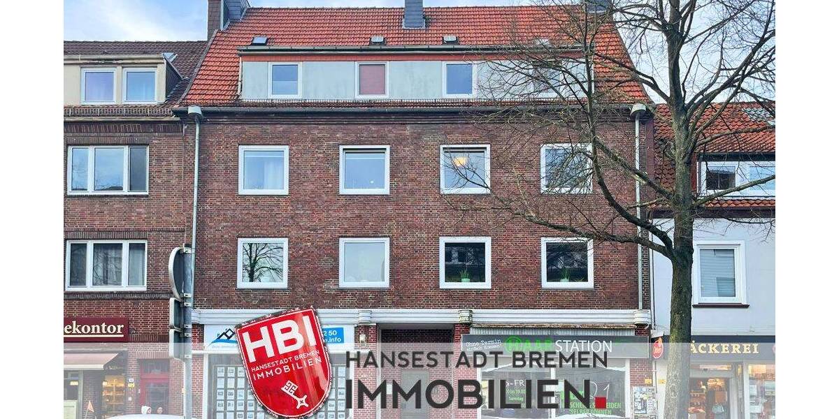 Etagenwohnung Bremen Weidedamm - 3 Zimmer, 63 m&sup2;, 800&euro; | Angebot:26842048