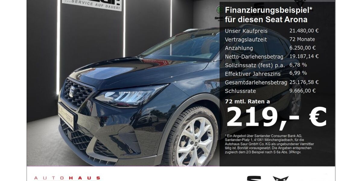 Seat Arona 17.940 km 19.480 &euro; Ulm 89077