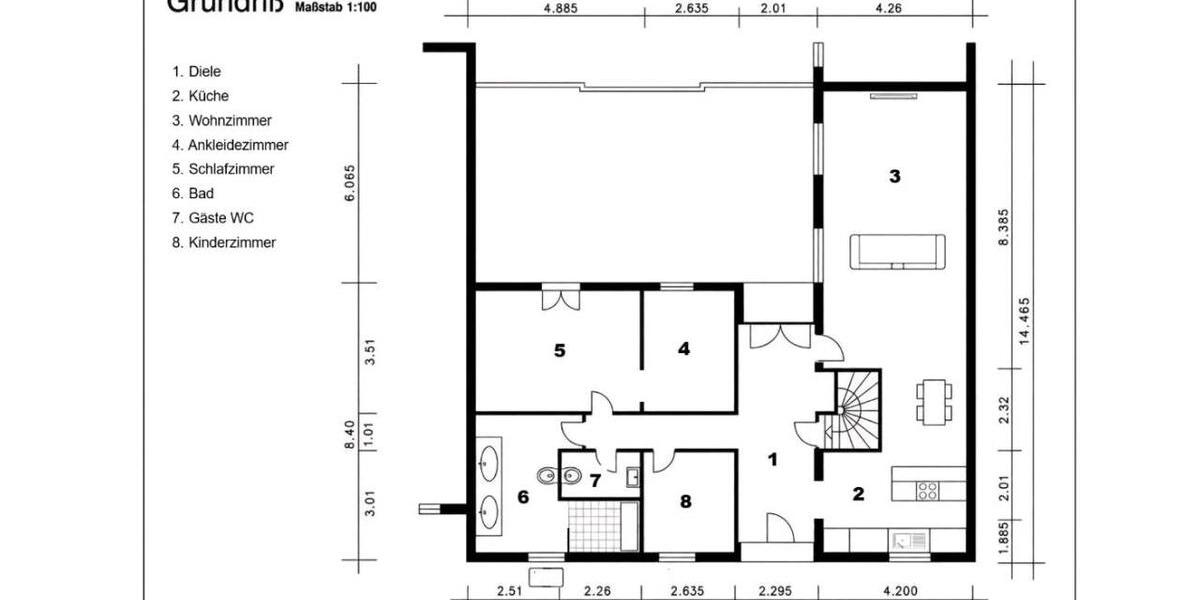 Bungalow Kaarst - 4 Zimmer, 141 m&sup2;, 799.000&euro; | Angebot:26766282