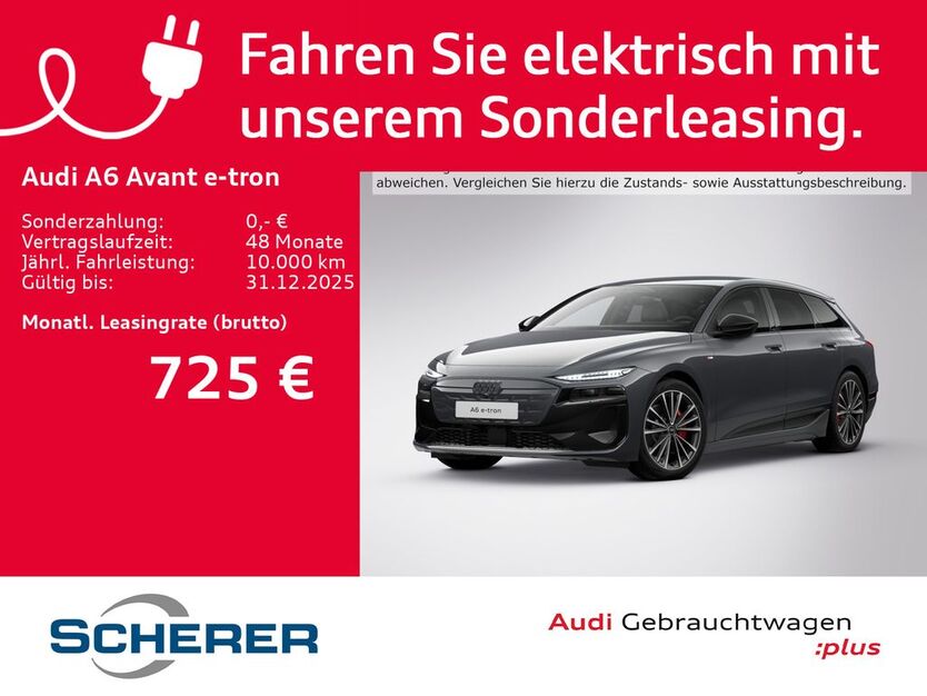 Audi A6 e-tron 11.374 km 73.900 € Mayen 56727