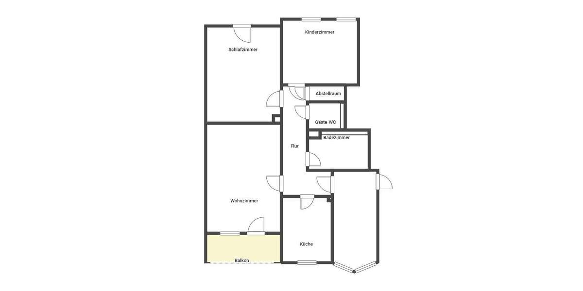 Etagenwohnung Neustadt an der Weinstraße - 3 Zimmer, 80 m&sup2;, 556&euro; | Angebot:26688383