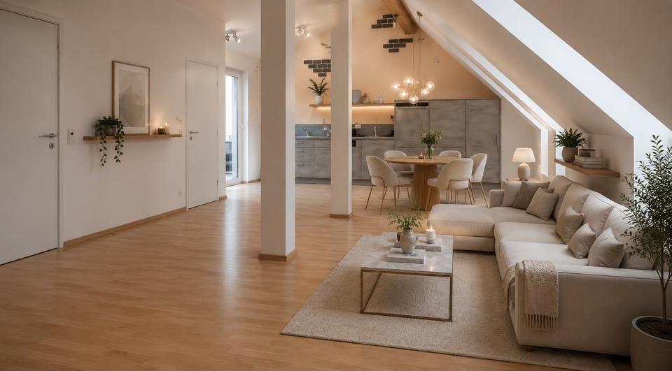 Maisonettenwohnung Schweinfurt Gartenstadt - 4 Zimmer, 90 m&sup2;, 299.000&euro; | Angebot:27114922