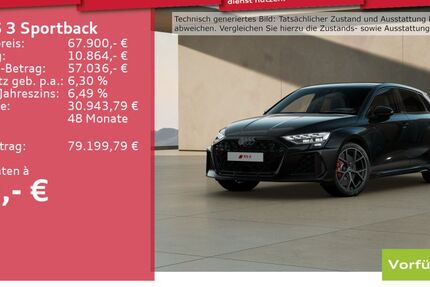Audi RS3 9.900 km 67.900 € Weinheim 69469
