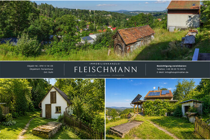 Ferienhaus mit Panorama-Weitblick – Ihr Rückzugsort am Stadtrand mit vielseitigem Potenzial - Haus Suhl / Friedbergsiedlung Friedbergsiedlung | Angebot:27059307