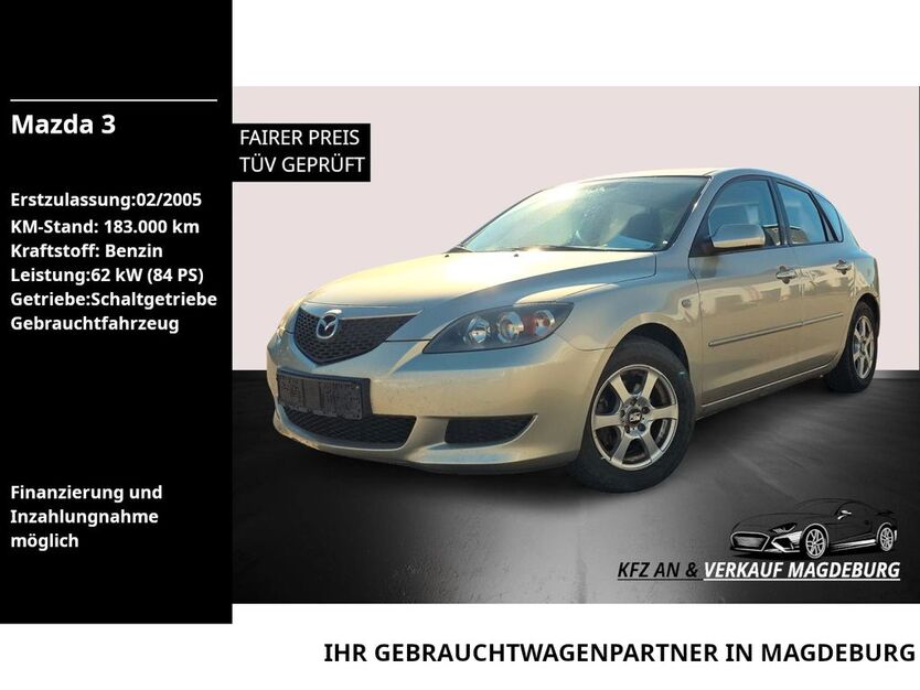 Mazda 3 183.000 km 1.990 € Magdeburg 39118