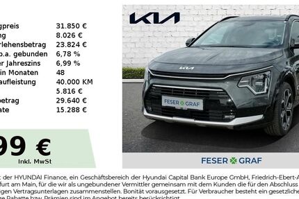 Kia Niro 1.733 km 31.850 &euro; Hallstadt 96103