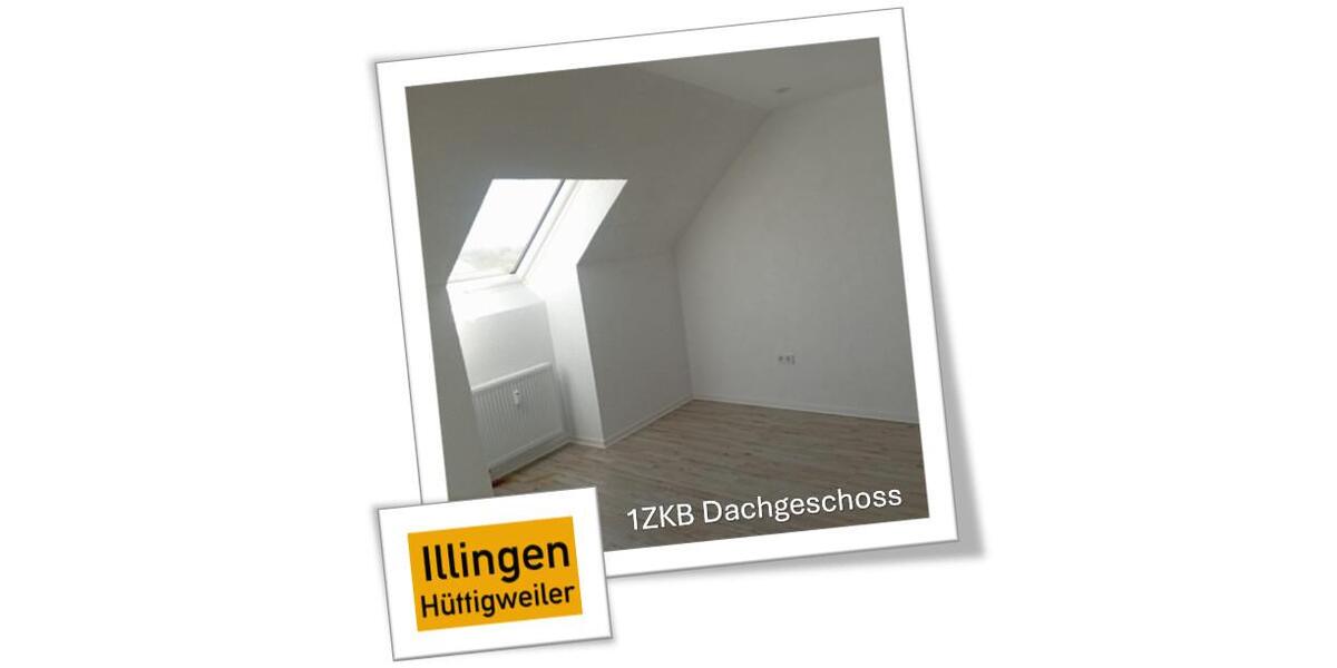 Dachgeschoßwohnung Illingen - 1 Zimmer, 40 m&sup2;, 530&euro; | Angebot:26113527
