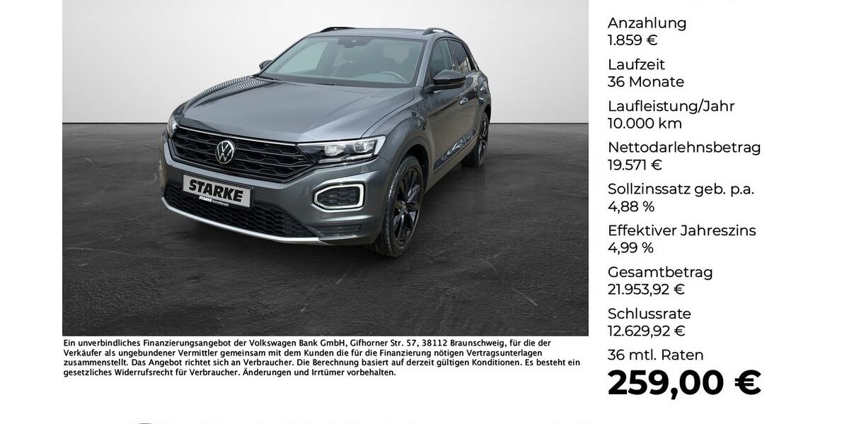 VW T-Roc 73.301 km 21.380 &euro; Georgsmarienhütte (Osnabrück) 49124