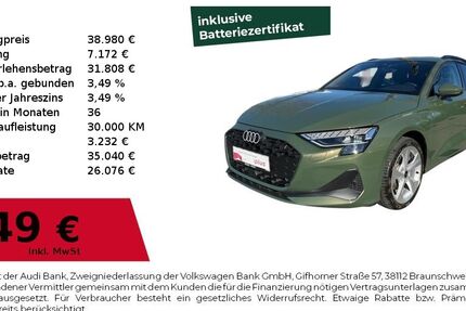 Audi A3 8.015 km 38.980 &euro; Dessau-Roßlau 06844
