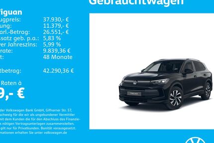 VW Tiguan 1.505 km 37.930 &euro; Stuttgart-Wangen 70188
