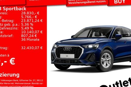 Audi Q3 20.656 km 28.830 &euro; Senden 89250