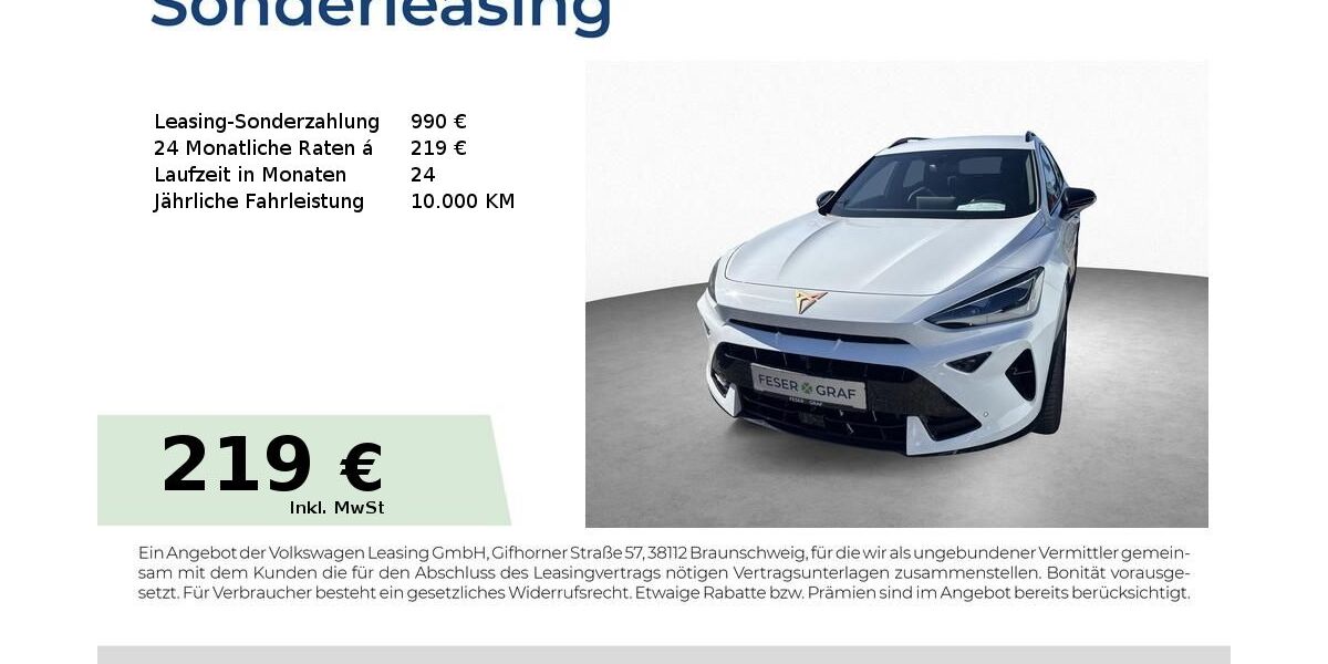 Cupra Formentor 15.950 km 31.950 &euro; Schwabach 91126