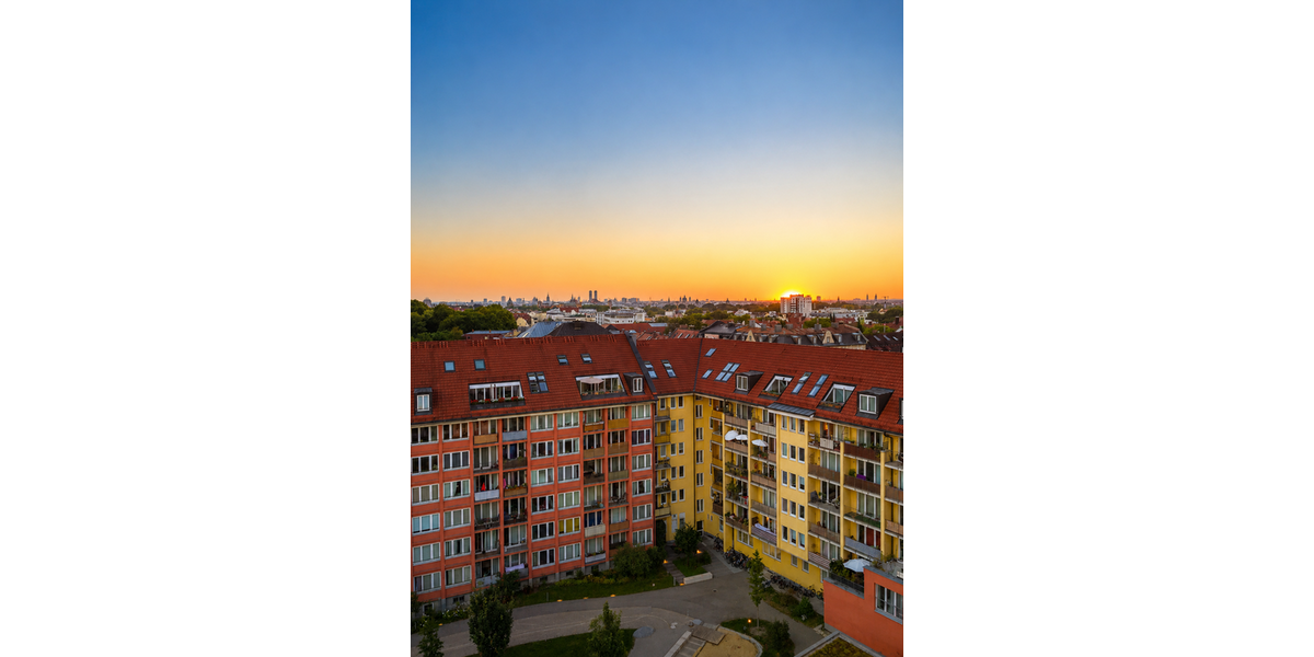 Etagenwohnung München Steinhausen - 1 Zimmer, 38 m&sup2;, 1.150&euro; | Angebot:26847593