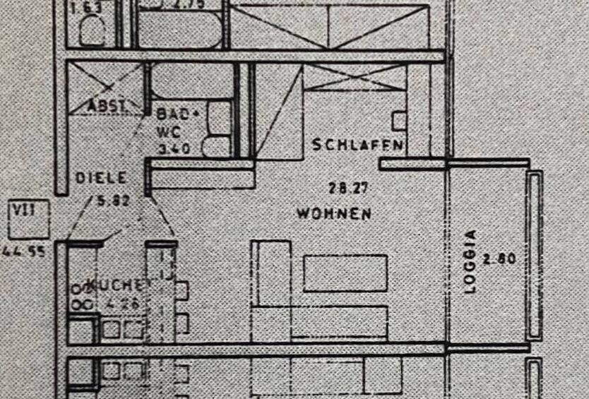 Moderne barrierefreie 1,5 Zimmer Wohnung mit Balkon in Ludwigsfeld