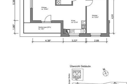 Wohnung zum Mieten in Osdorf 484 € 60.5 m²