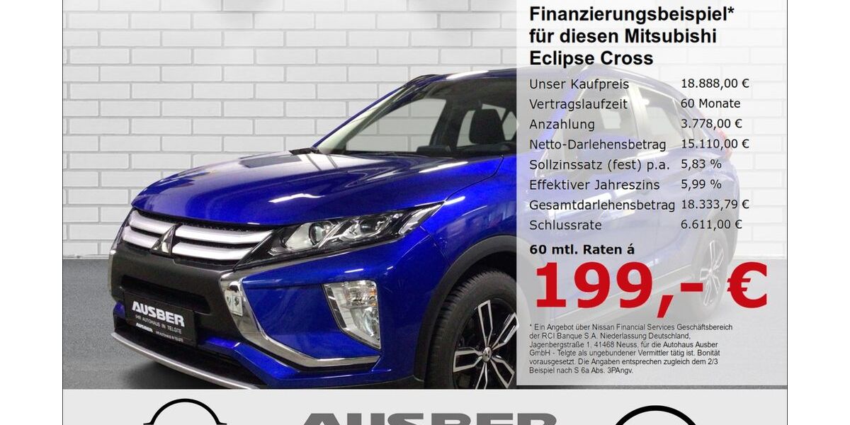 Mitsubishi Eclipse Cross 29.997 km 18.888 &euro; Telgte 48291