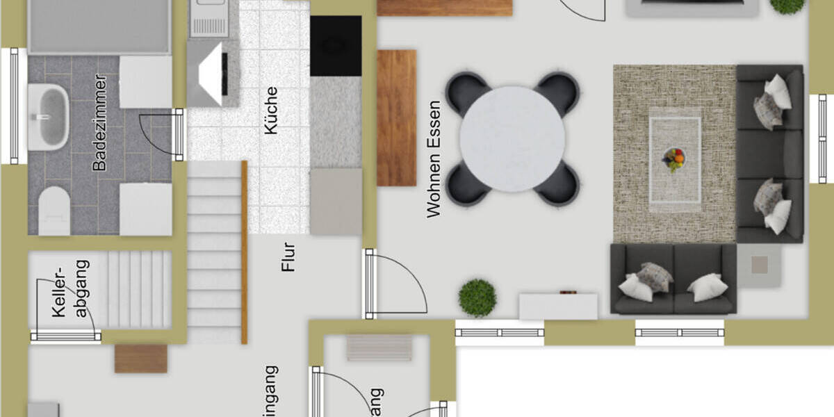 Einfamilienhaus Friedrichshafen Allmannsweiler - 2 Zimmer, 91 m&sup2;, 289.000&euro; | Angebot:26306191
