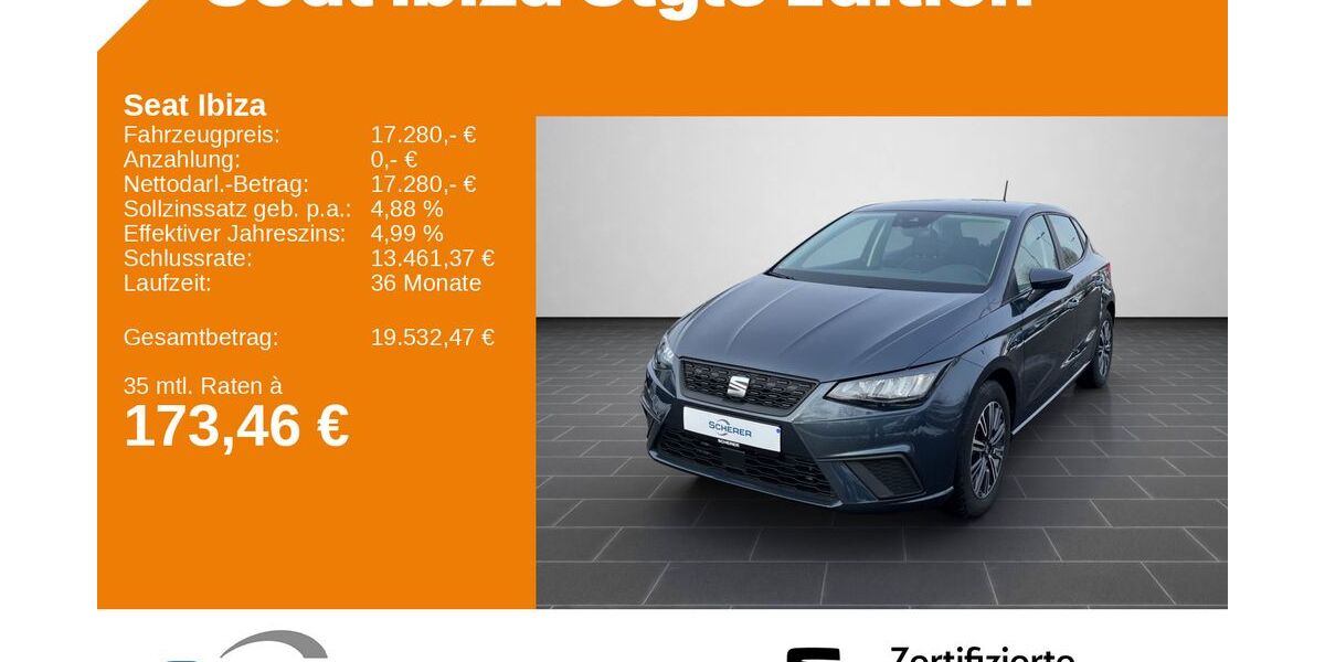 Seat Ibiza 22.163 km 18.100 &euro; Mainz 55129