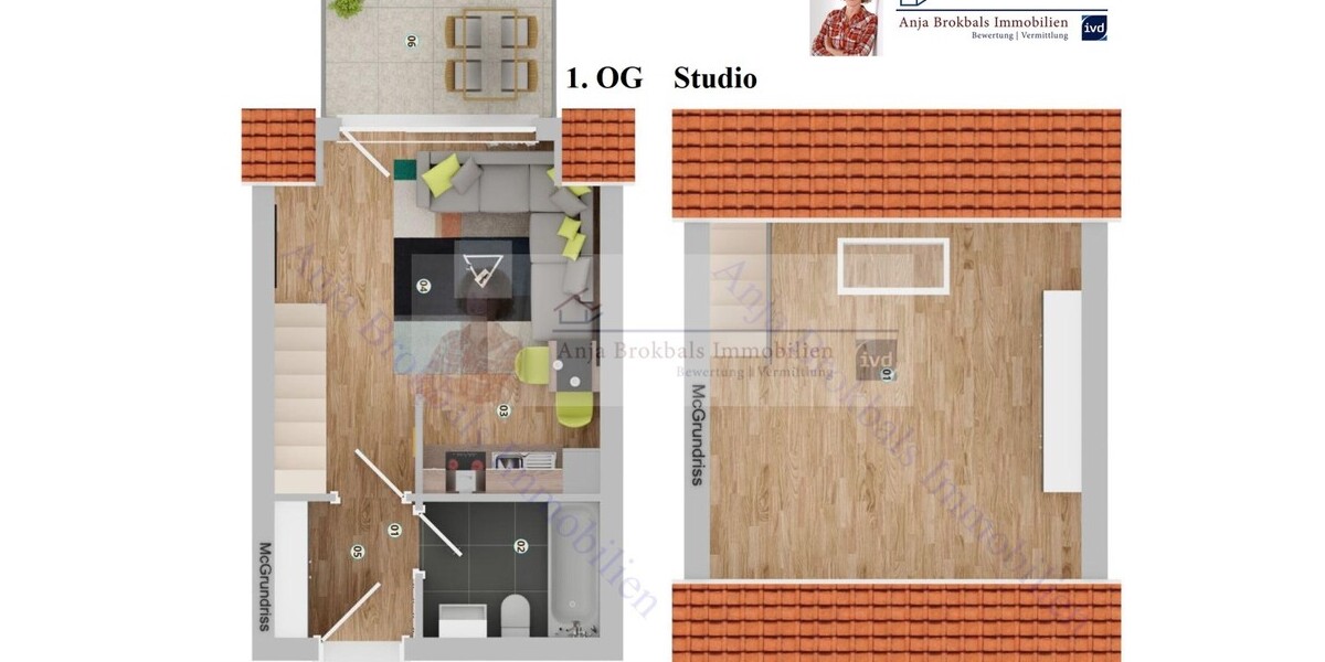 Singlewohnung mit Erweiterung - selber wohnen oder vermieten - perfekter Start - provisionsfrei für Käufer - 1.5 Gütersloh Avenwedde | Angebot:20476410