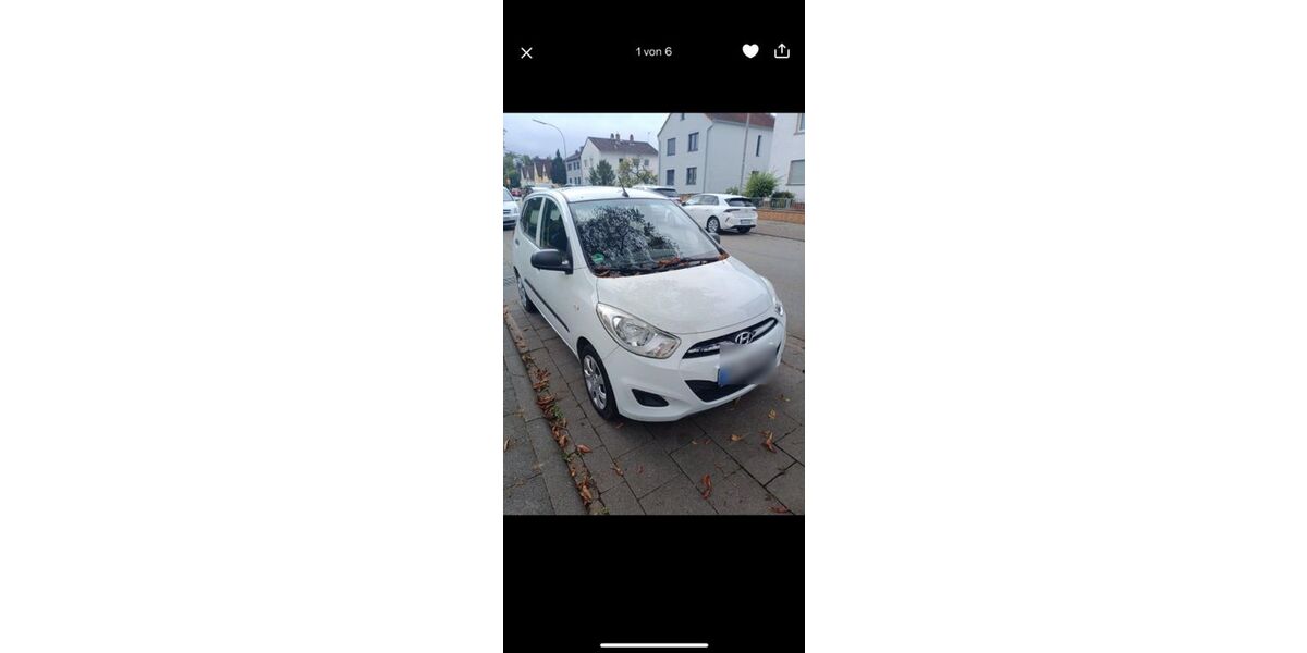 Hyundai i10 46.000 km 3.800 € Darmstadt 64289