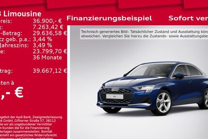 Audi A3 4.351 km 36.900 € Berlin 10587