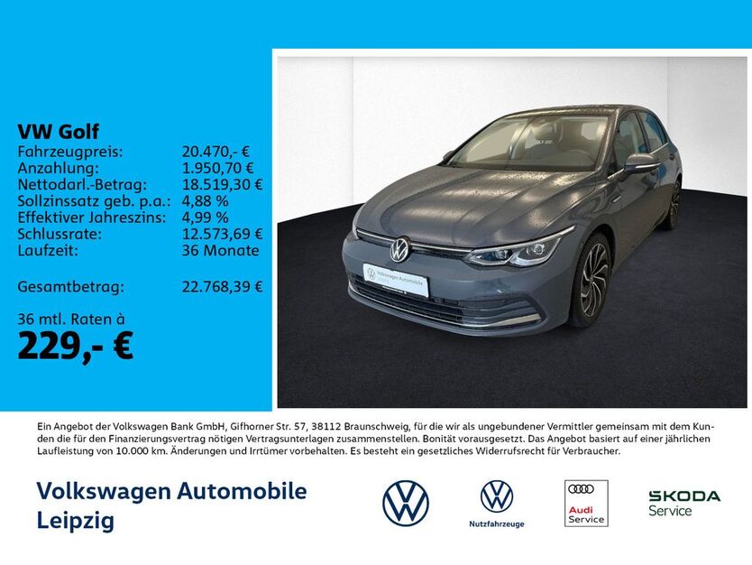 VW Golf 77.942 km 20.470 € Leipzig 04277