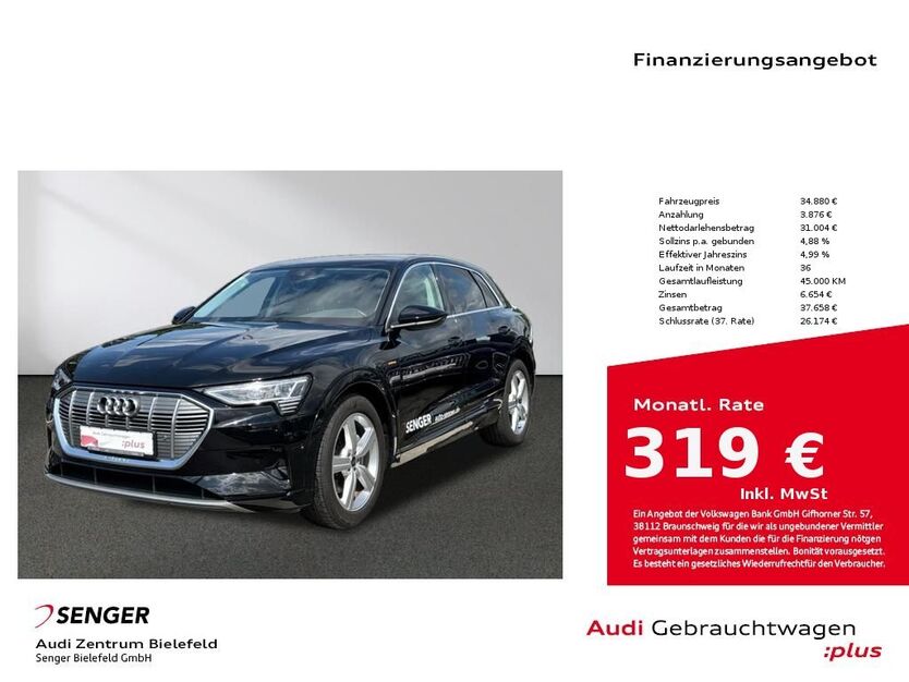 Audi e-tron 22.201 km 34.880 € Bielefeld 33609