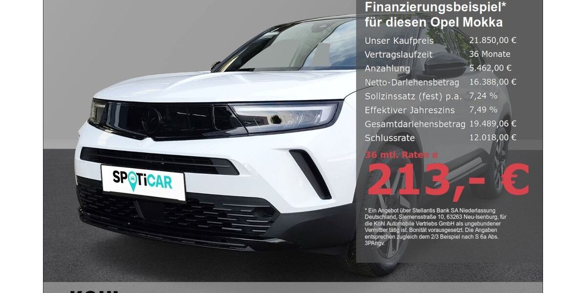 Opel Mokka 19.800 km 21.850 &euro; Aachen 52078