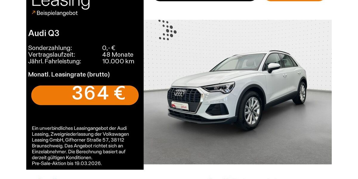 Audi Q3 27.113 km 36.999 &euro; Hofheim 65719