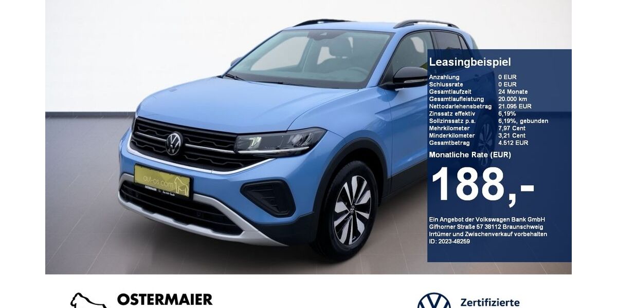 VW T-Cross 8.450 km 22.980 &euro; Vilsbiburg 84137