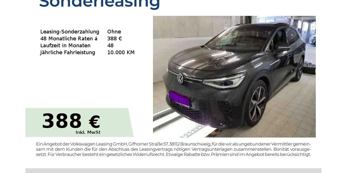 VW ID.4 64.804 km 30.950 € Nürnberg 90411