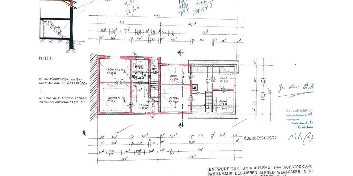 Mehrfamilienhaus, Wohnhaus Künzell - 19 Zimmer, 192 m&sup2;, 285.000&euro; | Angebot:26847318