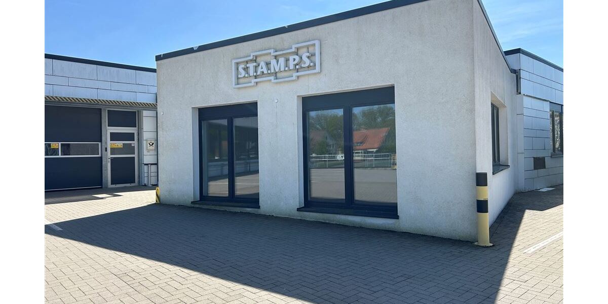 Interessante Lagerhalle mit Laderampen u. Bürofläche - Gewerbeobjekt Steyerberg | Angebot:27021691