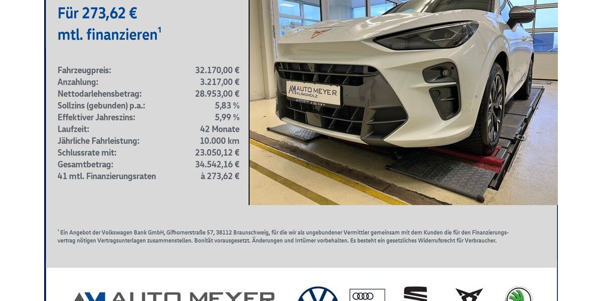 Cupra Terramar 26.907 km 32.170 &euro; Ochsenfurt 97199