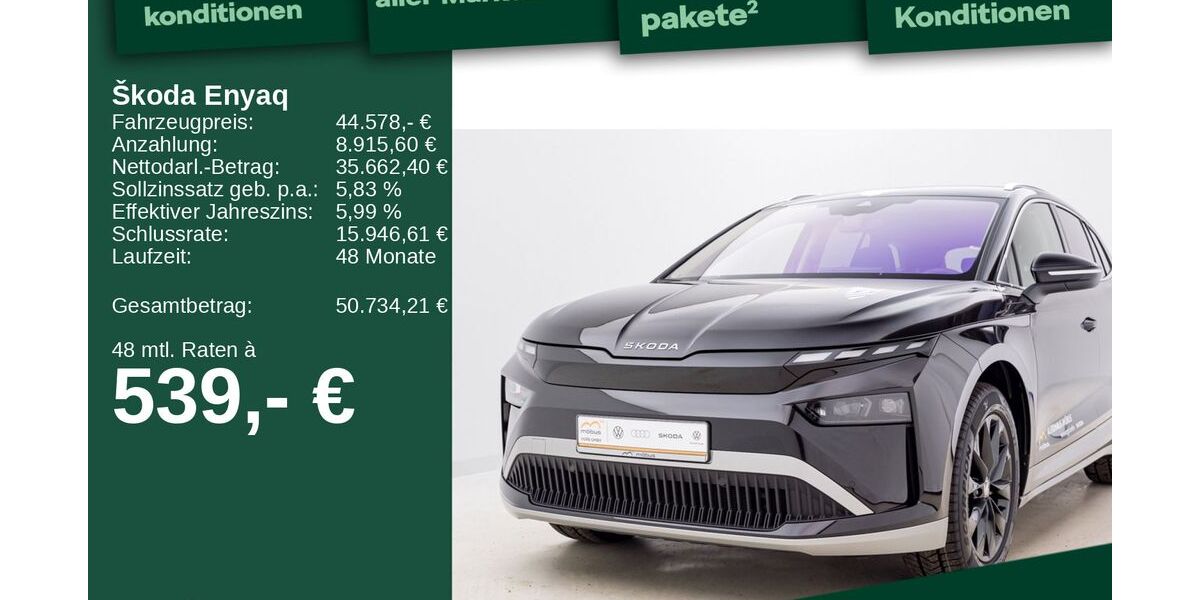 Skoda Enyaq 5.000 km 44.578 &euro; Berlin 13088
