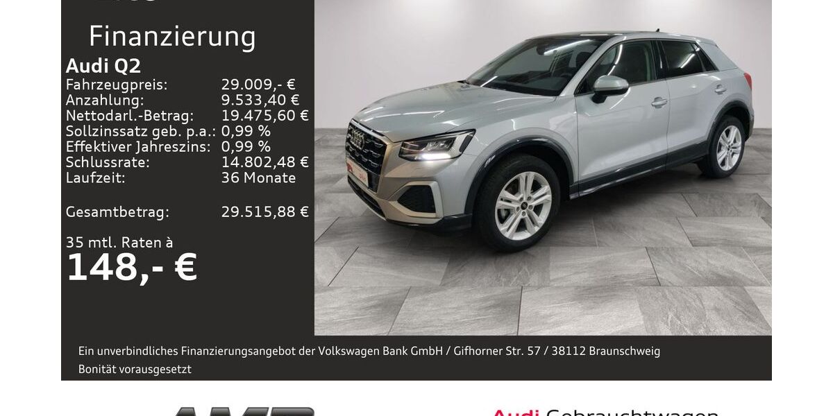 Audi Q2 4.980 km 25.940 &euro; Borna 04552