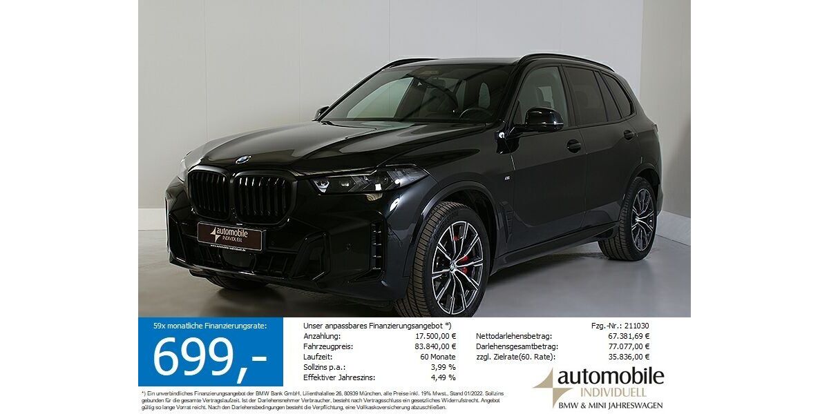 BMW X5 35.700 km 80.840 &euro; Paderborn 33100