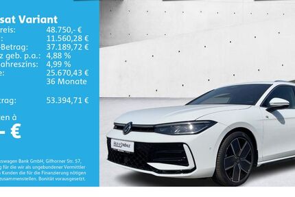 VW Passat Variant 7.001 km 48.750 &euro; Neu-Ulm 89231