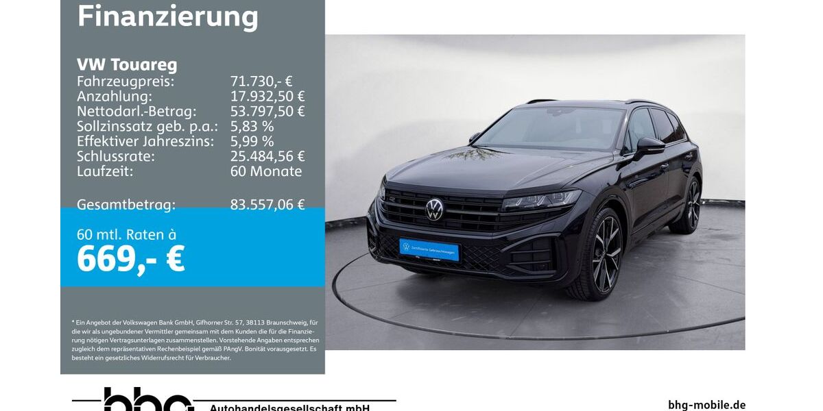VW Touareg 16.866 km 71.730 &euro; Rottweil 78628