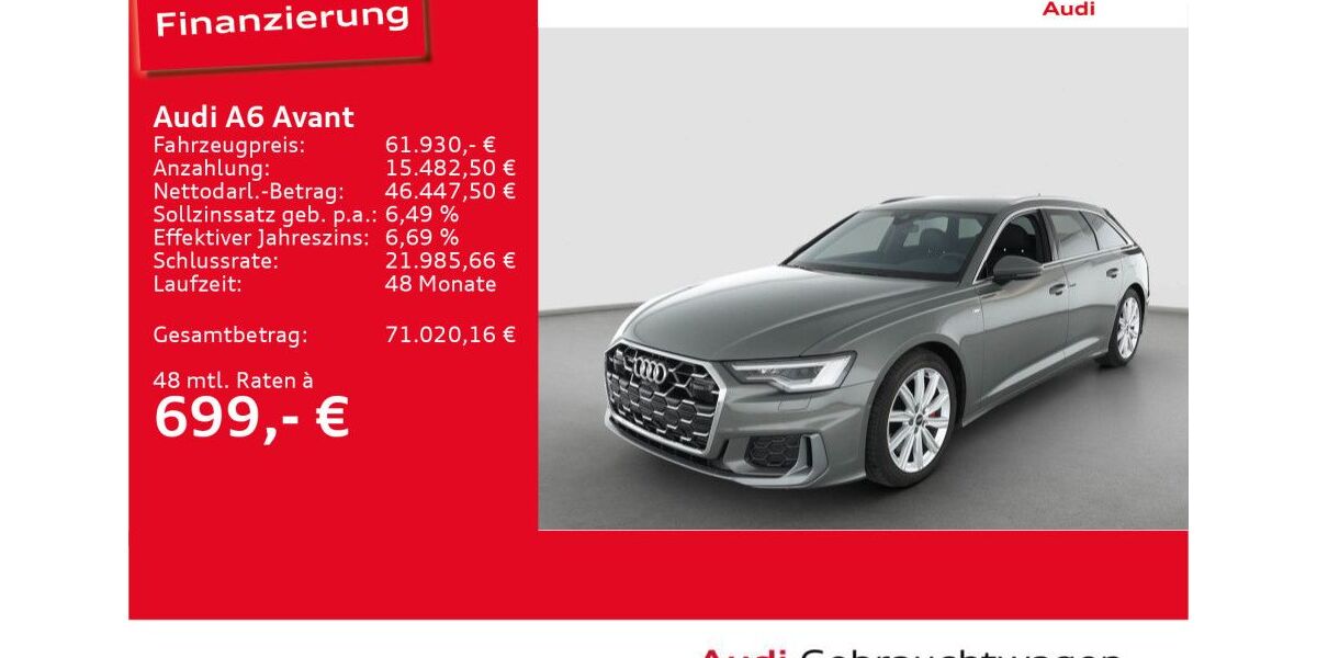 Audi A6 6.372 km 61.930 &euro; Ulm 89073