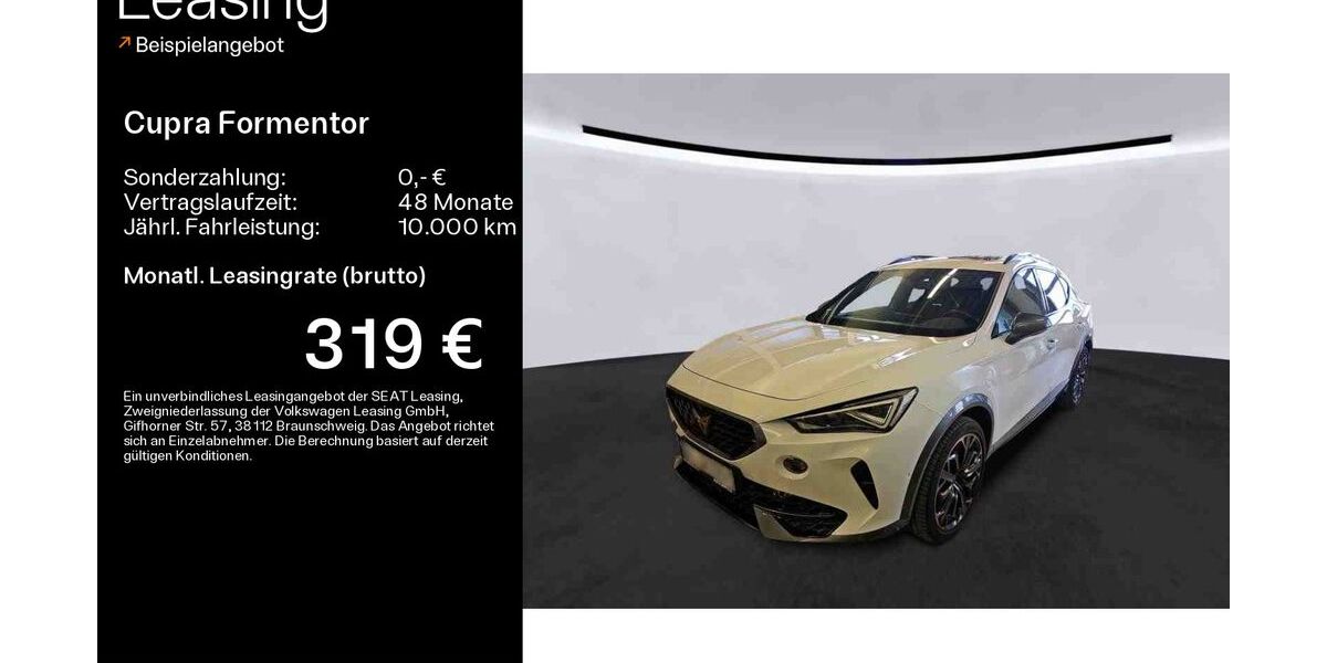 Cupra Formentor 21.600 km 29.999 &euro; Linsengericht 63589