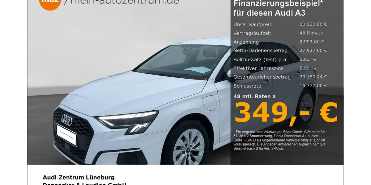 Audi A3 17.236 km 30.920 &euro; Lüneburg 21337