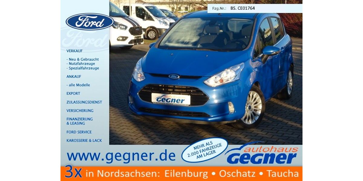 Ford B-Max 77.815 km 6.190 &euro; Eilenburg 04838