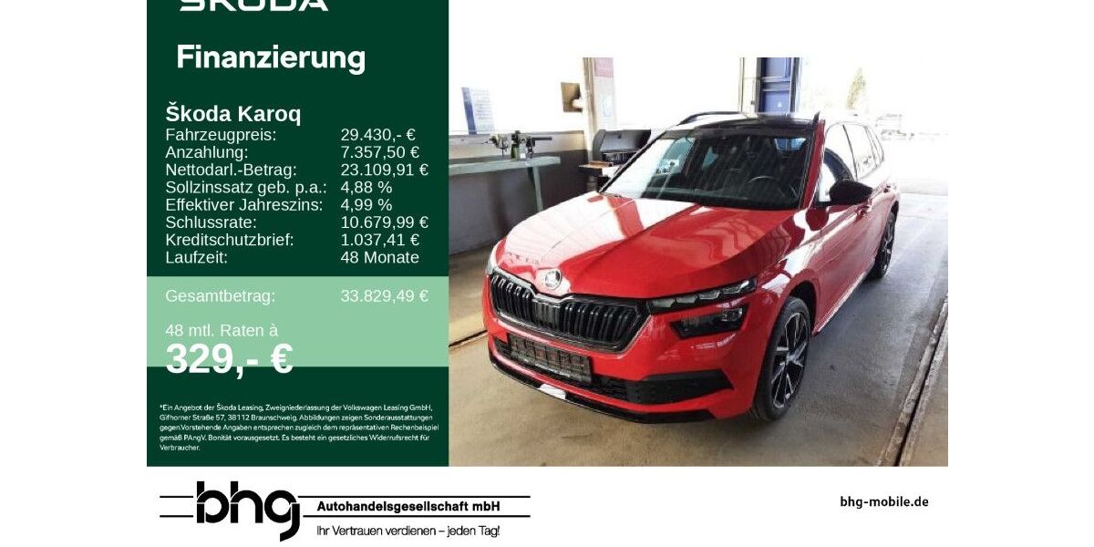 Skoda Karoq 76.350 km 29.430 &euro; Freudenstadt 72250