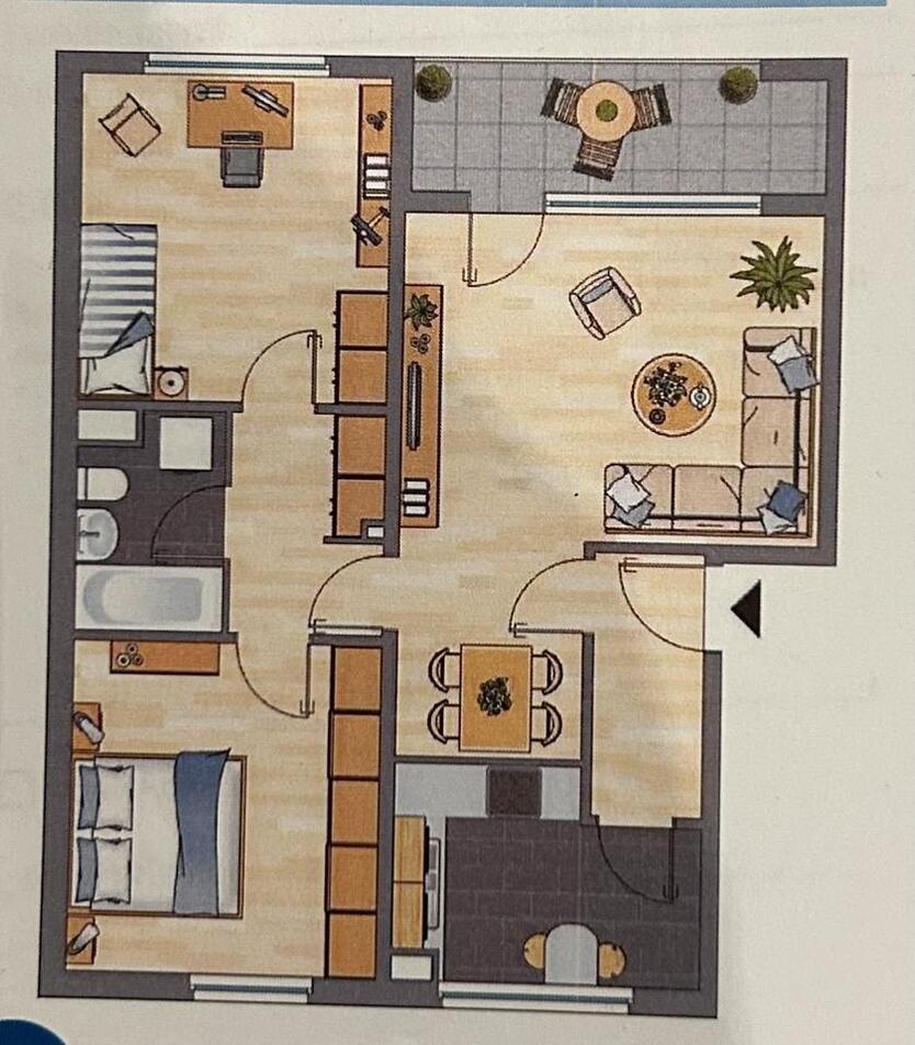 3 Zimmerwohnung in Wolfsburg OT Vorsfelde