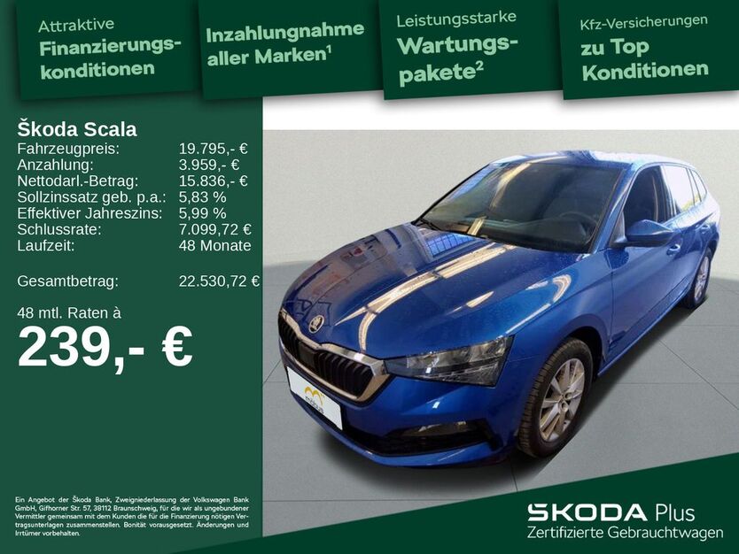 Skoda Scala 53.589 km 19.795 € Berlin 13088