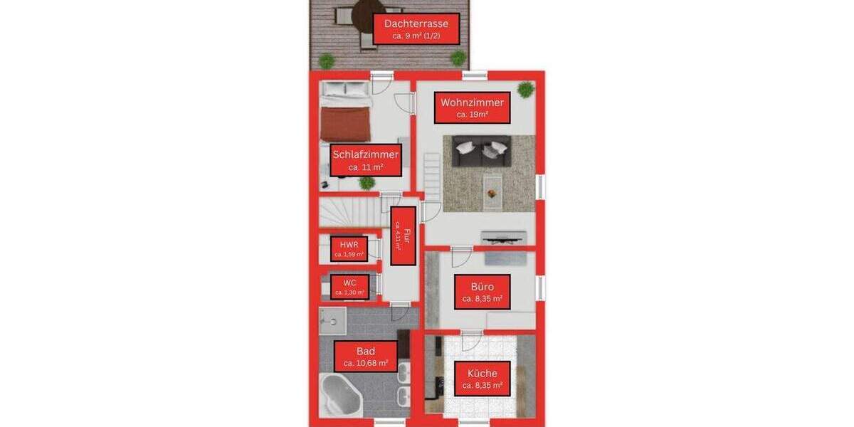 Mehrfamilienhaus, Wohnhaus Augsburg / Lechhausen Lechhausen - 7 Zimmer, 73 m&sup2;, 590.000&euro; | Angebot:25733534